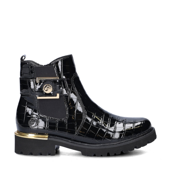 Remonte rits- & gesloten boots – Zwart