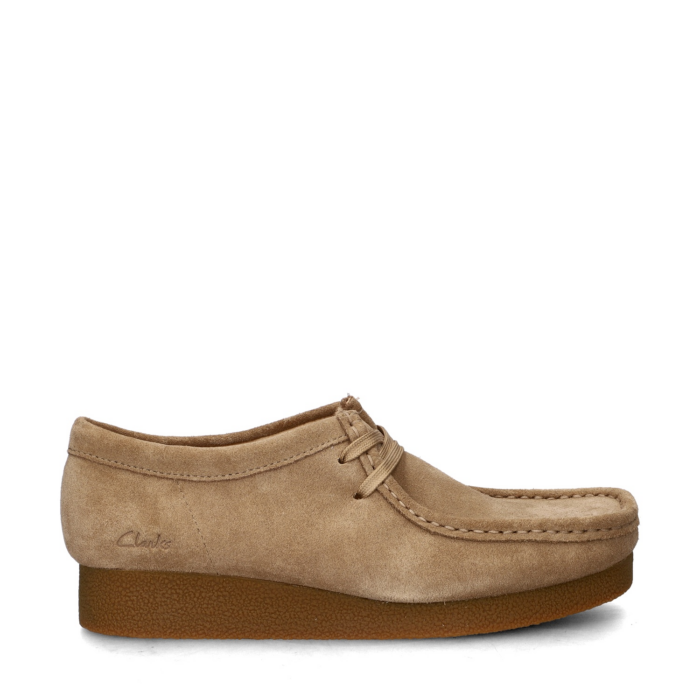 Clarks Wallabee veterschoenen – Bruin