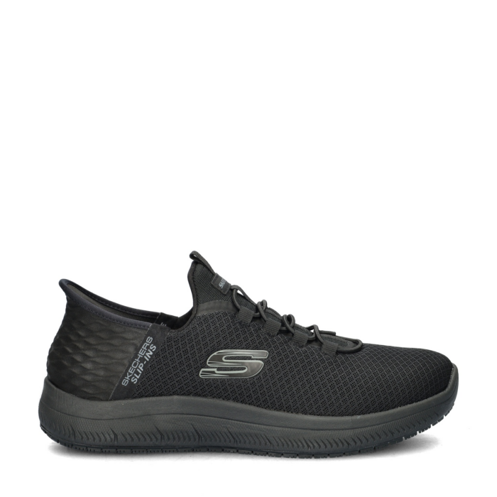 Skechers Hands Free Slip-Ins Summits SR instapschoenen – Zwart
