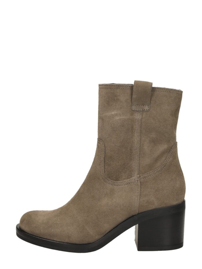 Red Rag Enkellaarsjes Hak – Taupe