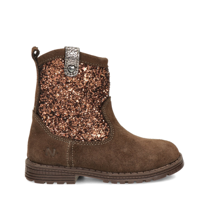 Nelson Kids rits- & gesloten boots – Bruin