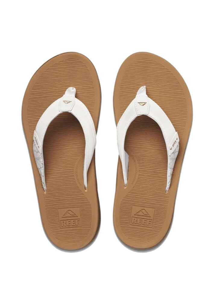 reef Slippers Santa Ana CI7130 Wit / Bruin