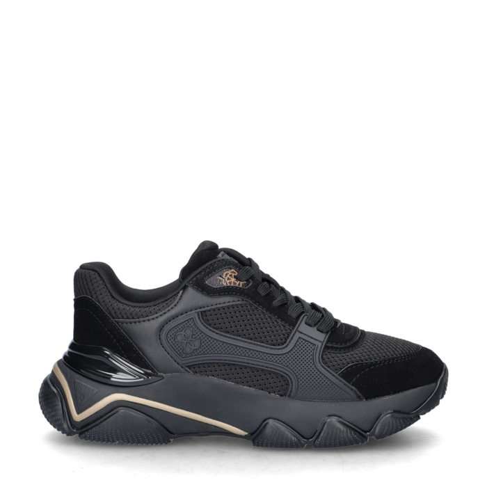 Guess Mazzy 2 lage sneakers – Zwart
