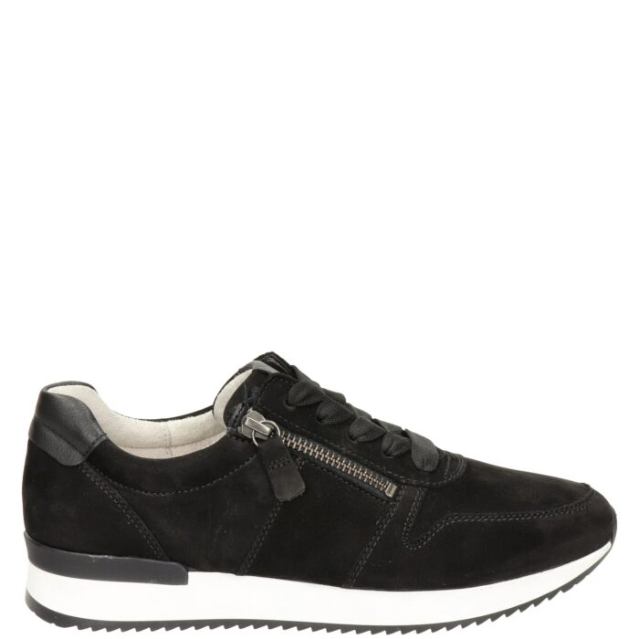 Gabor Best Fitting lage sneakers – Zwart