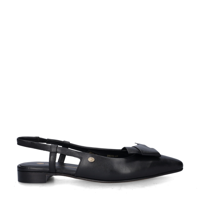 Fred de la Bretoniere Elisse Sling ballerinas & instappers – Zwart