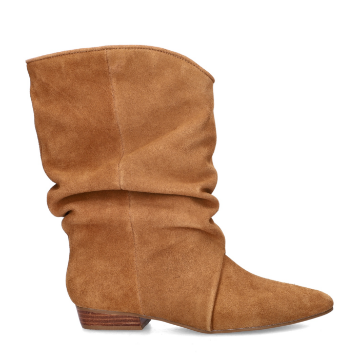 Shoecolate rits- & gesloten boots – Cognac