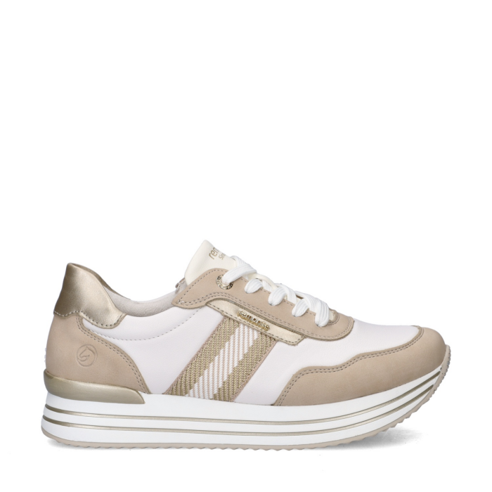Remonte lage sneakers – Beige