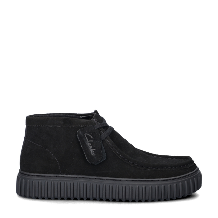 Clarks Torhill Hi veterboots – Zwart