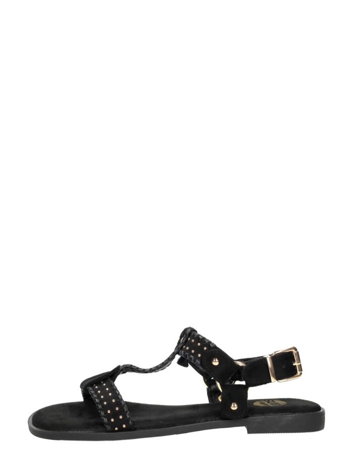 Sub55 Sandalen Plat – Zwart