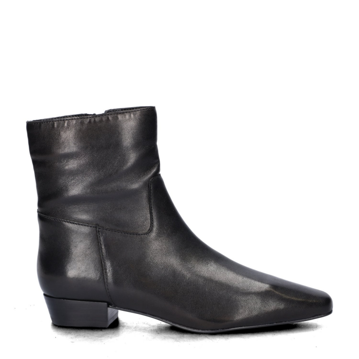 Nelson rits- & gesloten boots – Zwart