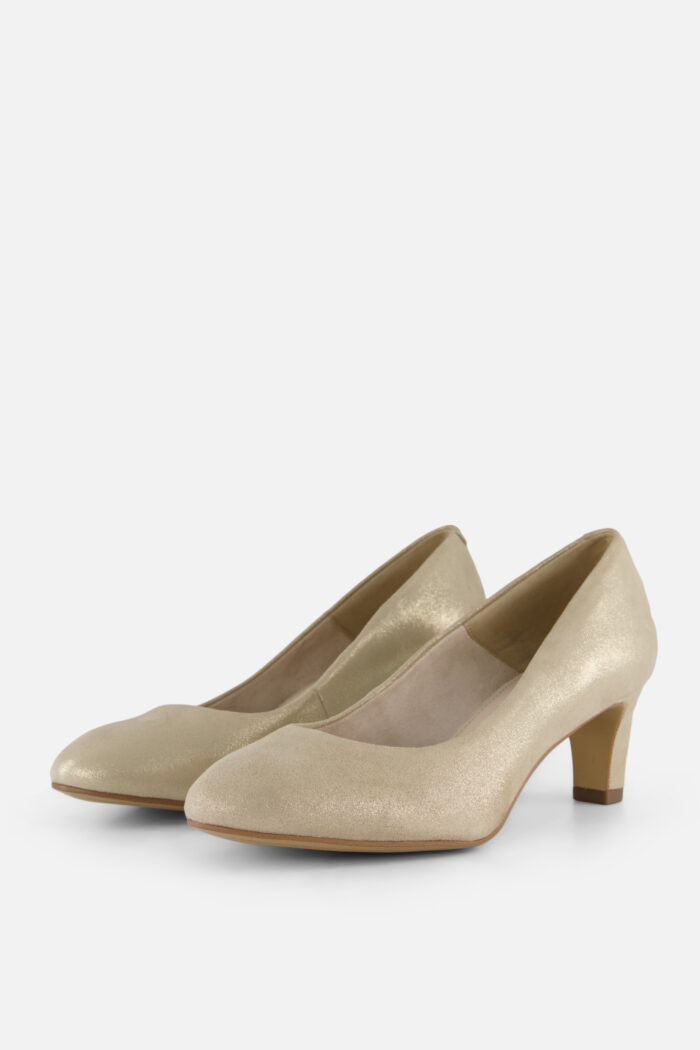 tamaris Pumps beige Leer
