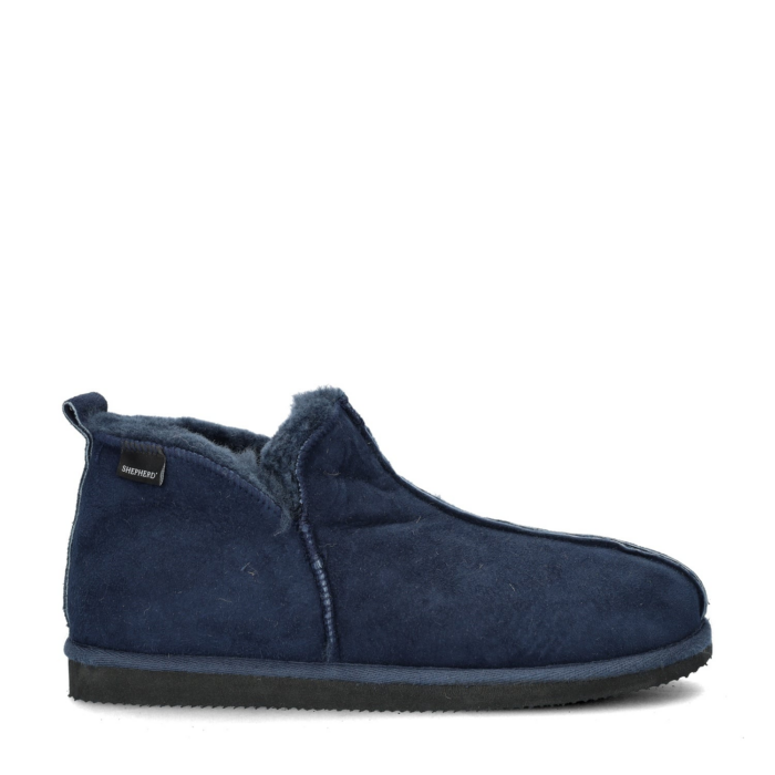 Shepherd Anton pantoffels – Blauw