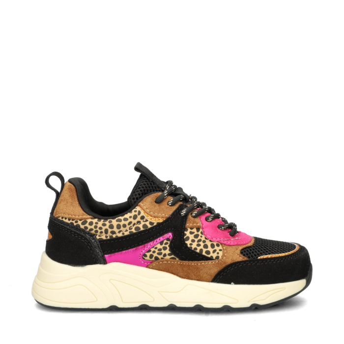 Nelson Kids lage sneakers – Bruin