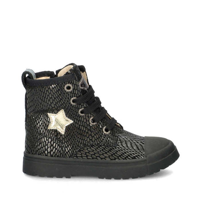 Shoesme veterboots – Zwart