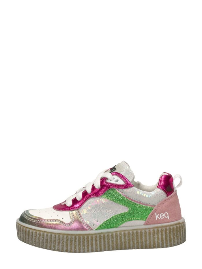 Keq Sneakers Laag – Fuchsia