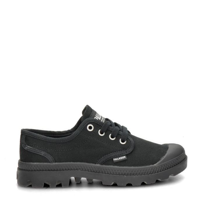 Palladium Pampa Oxford lage sneakers – Zwart