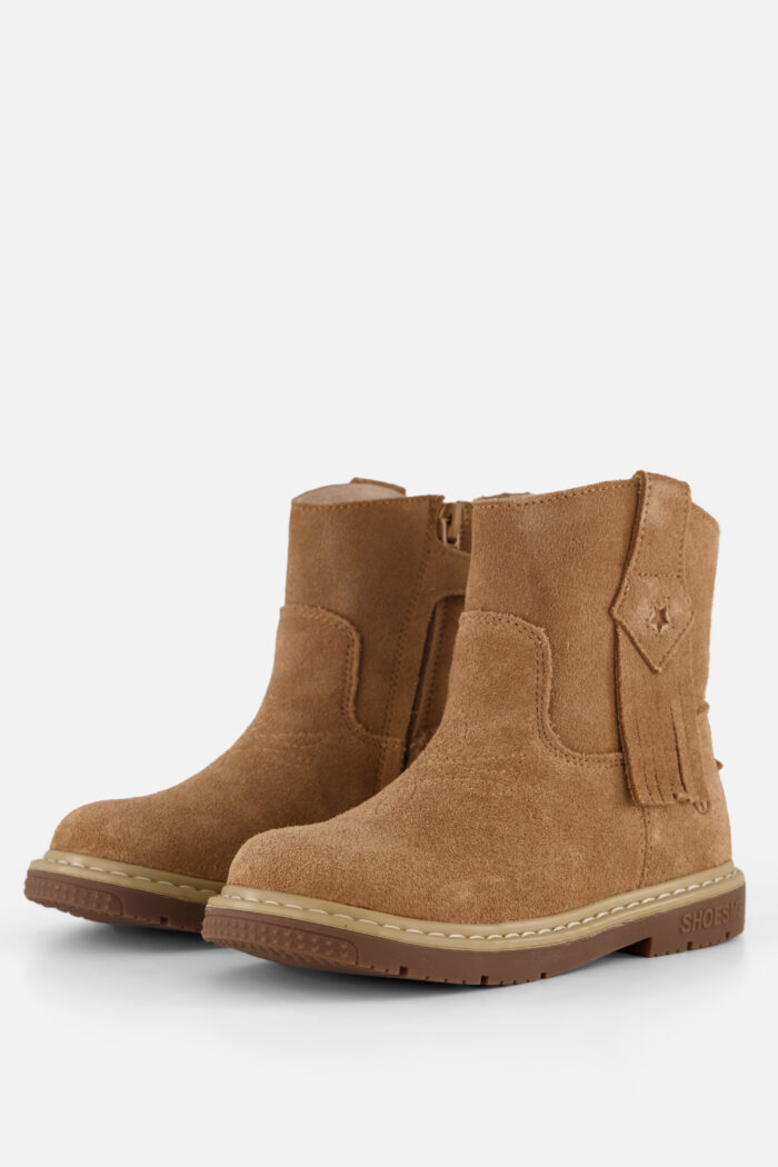 Shoesme Babyschoenen cognac Suede
