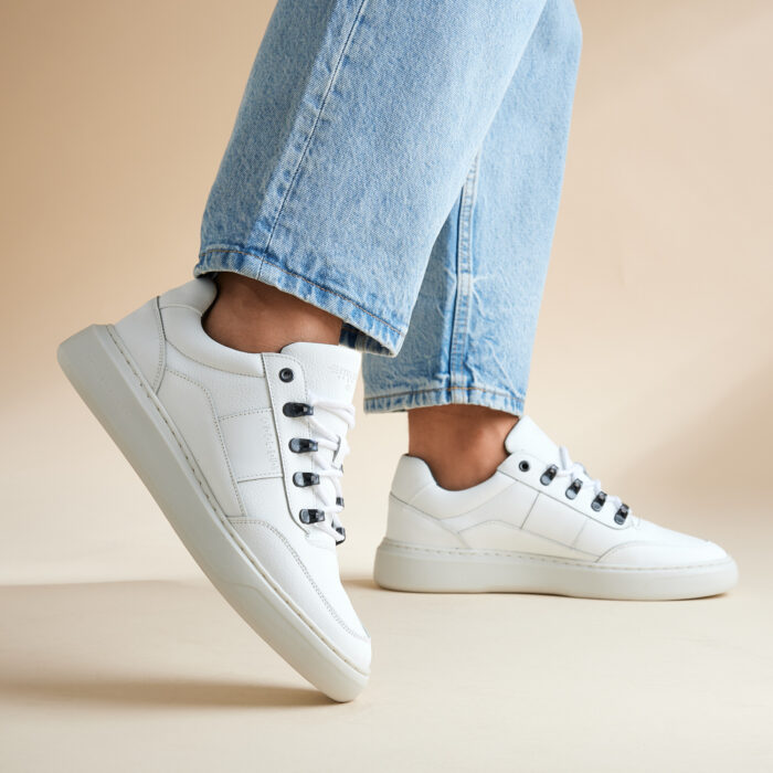 Cycleur de luxe Cycleur de Luxe DR3 Sneakers wit Leer