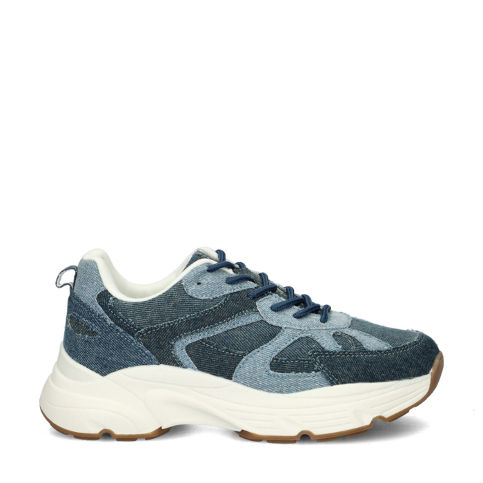 Nelson lage sneakers – Blauw