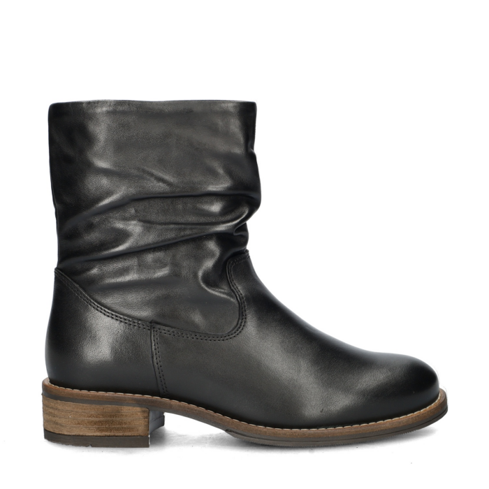 Nelson rits- & gesloten boots – Zwart