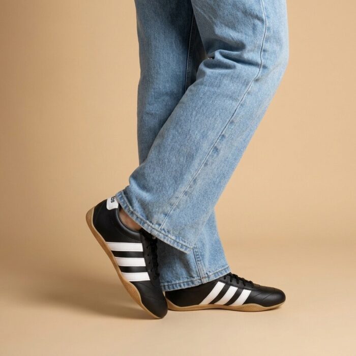 Adidas Grand Court Sneakers zwart Synthetisch