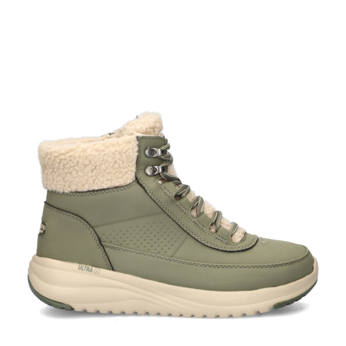 Skechers On The Go Veterboots groen Synthetisch