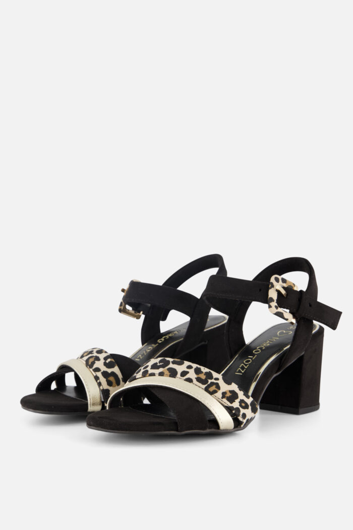 Marco Tozzi Marco Tozzi Sandalen met hak zwart Synthetisch