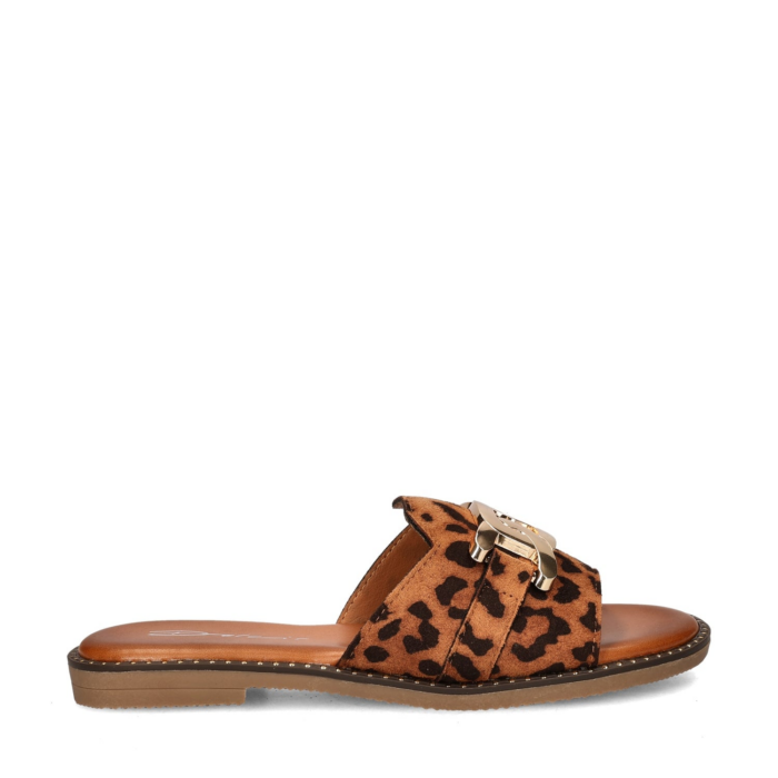 Dolcis slippers – Bruin