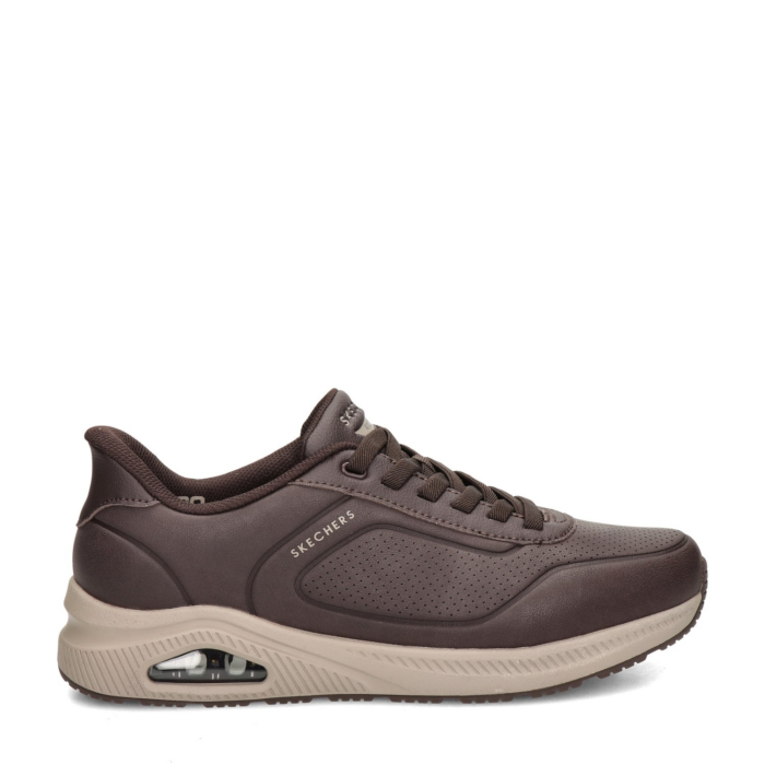 Skechers Hands Free Slip-Ins Arch Fit Uno lage sneakers – Bruin