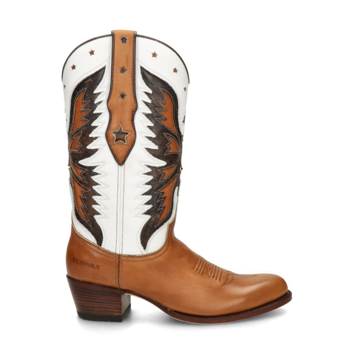 Sendra Deborah cowboylaarzen – Cognac