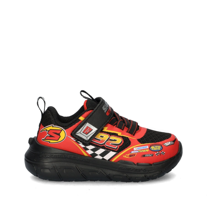 Skechers Tracks klittenbandschoenen – Zwart