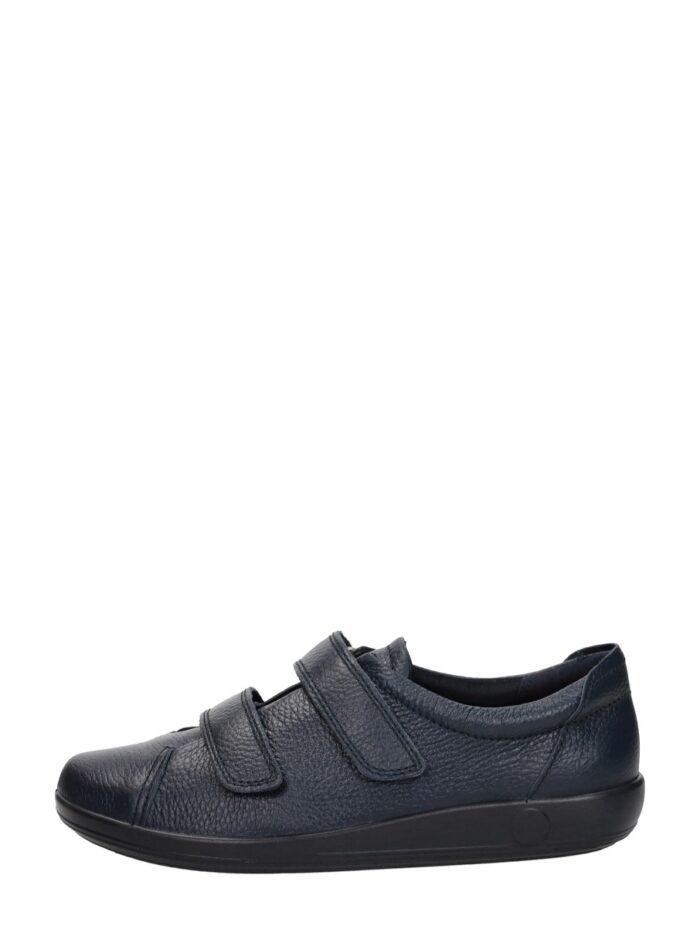 ECCO Soft 2.0 W Sneakers blauw Leer