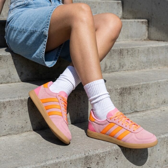 Adidas Breaknet Sleek Sneakers roze Synthetisch