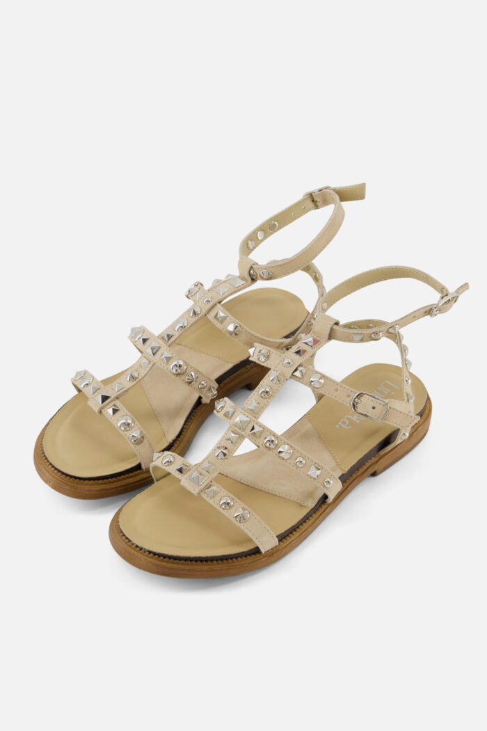 Linea Zeta Linea Zeta Sandalen beige Suede