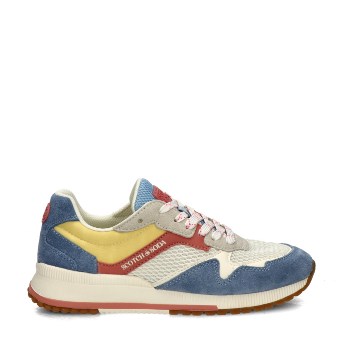 Scotch & Soda Vivi lage sneakers – Blauw