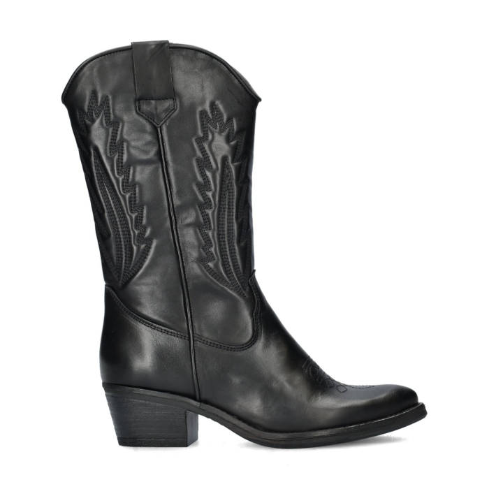 Nelson cowboylaarzen – Zwart