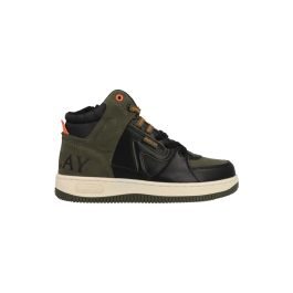 REPLAY Epic JR 8 sneakers zwart/groen