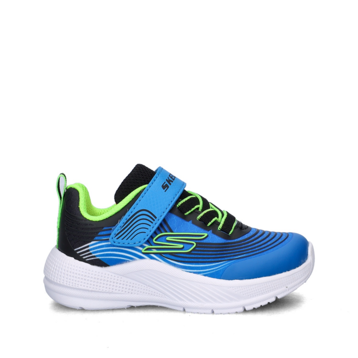 Skechers Microspec Advance klittenbandschoenen – Blauw
