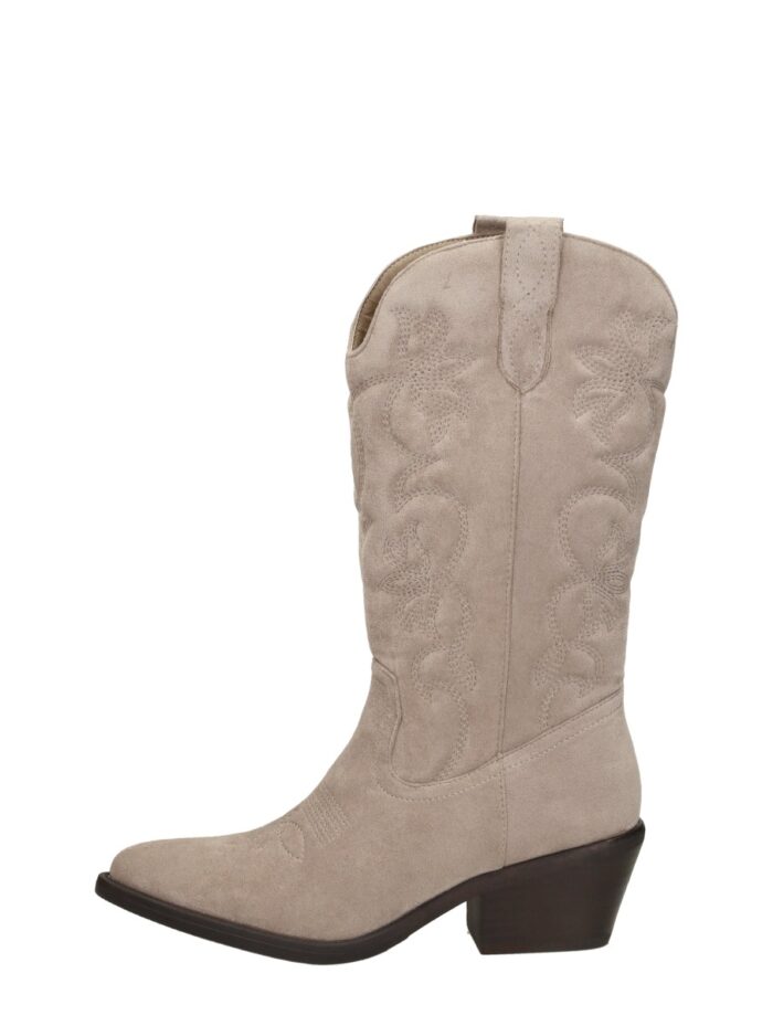 Sub55 Western Boots – Beige