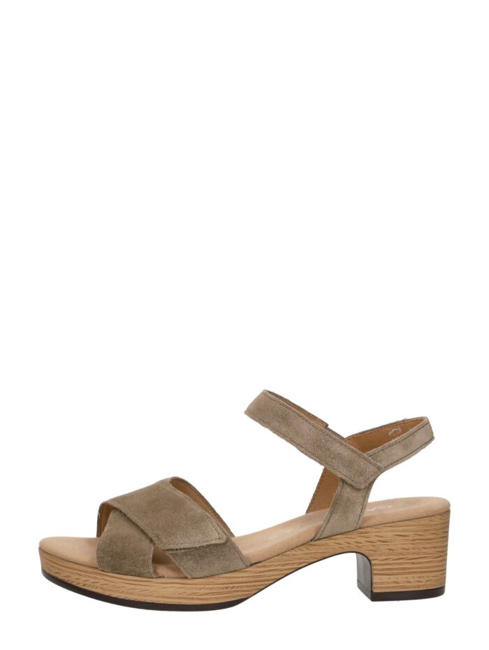 Gabor Sandalen Hak – Taupe