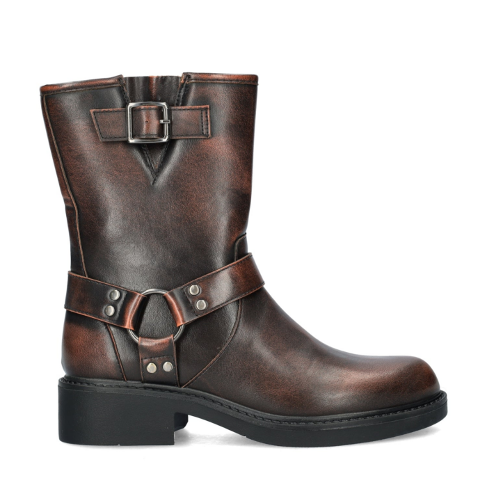 Claudia Ghizzani bikerboots – Bruin