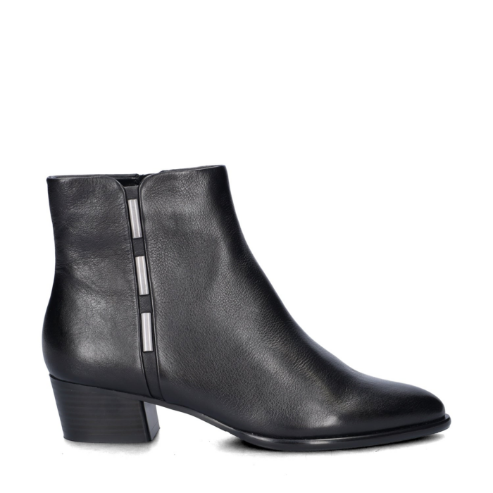 Regarde le Ciel Lori rits- & gesloten boots – Zwart