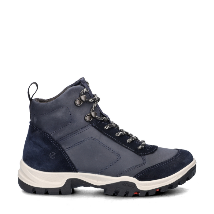 ECCO Xpedition III Veterschoenen blauw Leer