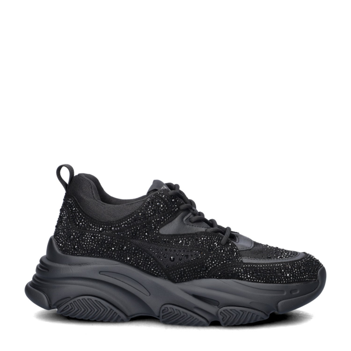 Steve Madden Plastored lage sneakers – Zwart