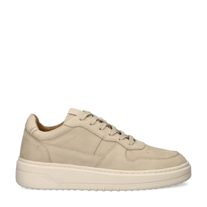 Nelson lage sneakers – Beige