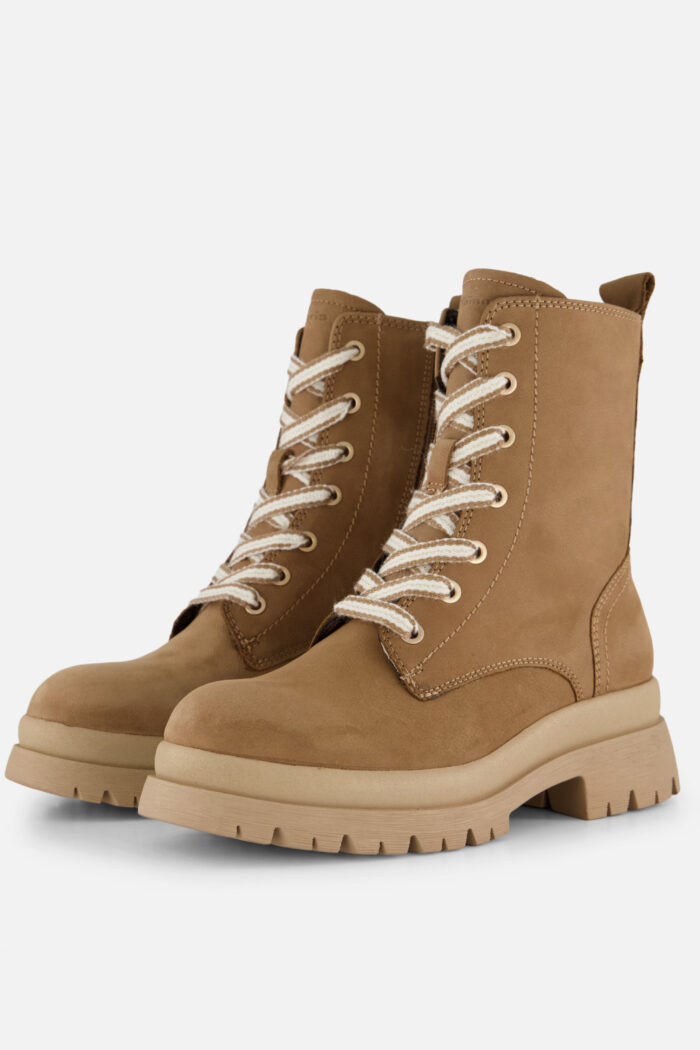 tamaris Veterboots beige Leer