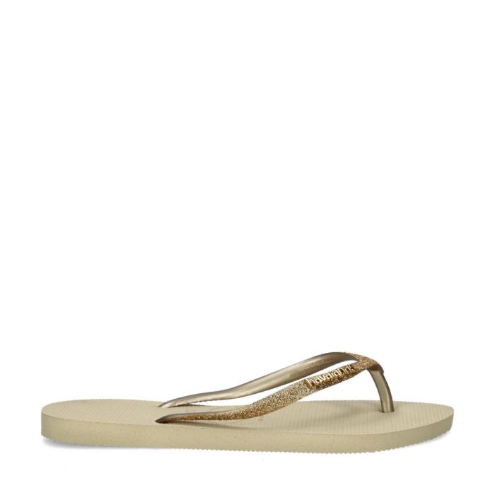 Havaianas Slim glitter II slippers – Goud