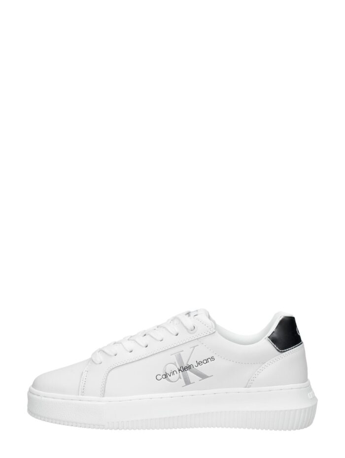 Calvin Klein Chunky Cupsole Mono Lth Wn – Wit