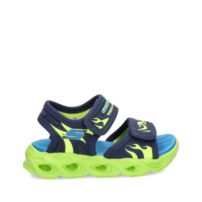 Skechers S-Lights Thermo-Splash sandalen – Blauw