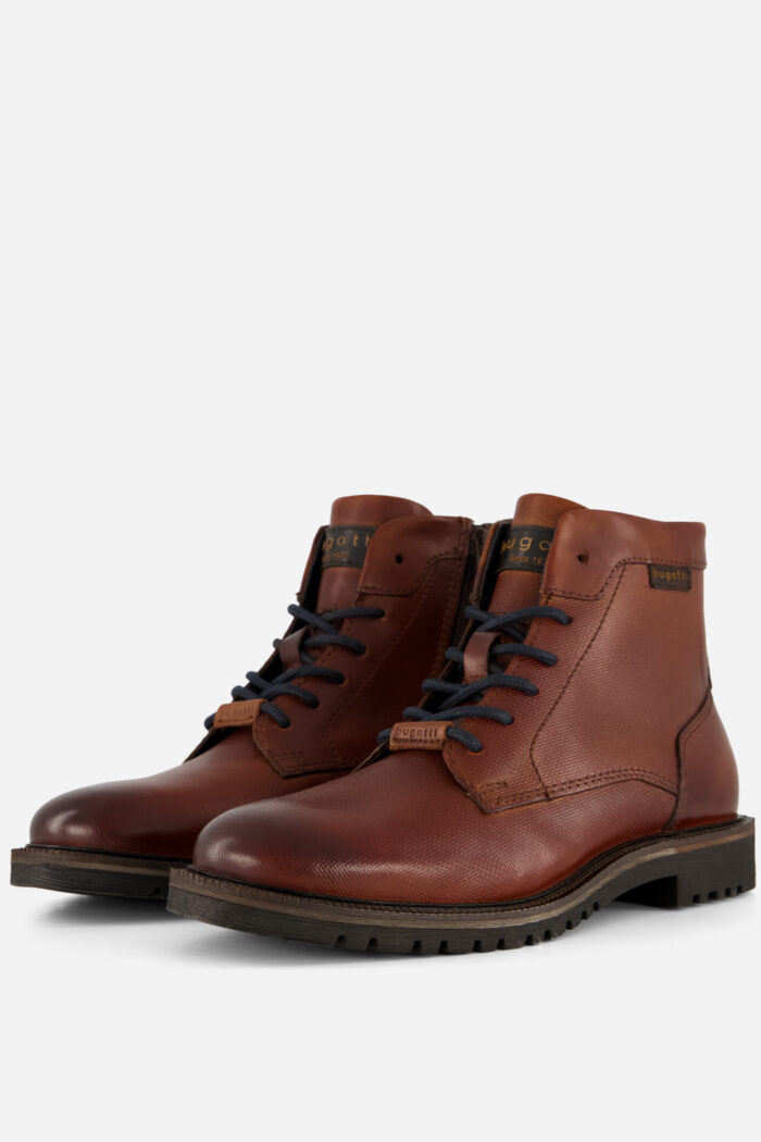 Bugatti Seve Veterboots cognac Leer
